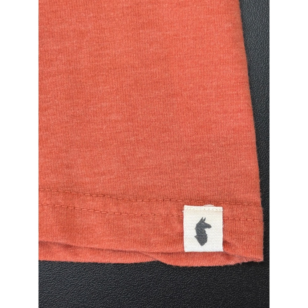 Cotopaxi Orange Organic Cotton Blend Ladies Short Sleeve T-Shirt L - Picture 6 of 11